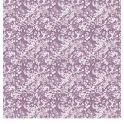 Gavlhusets Design - Papir - Blomstereng - Lavendel / Mrk lilla