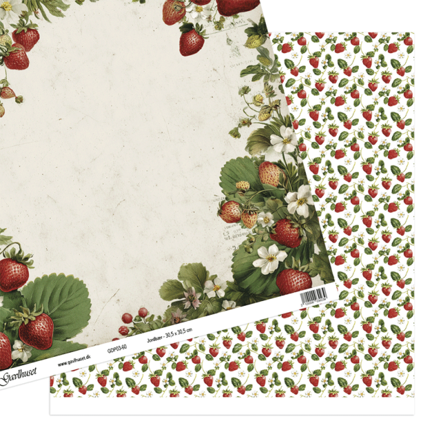 Gavlhusets Design - Papir - Jordb�r