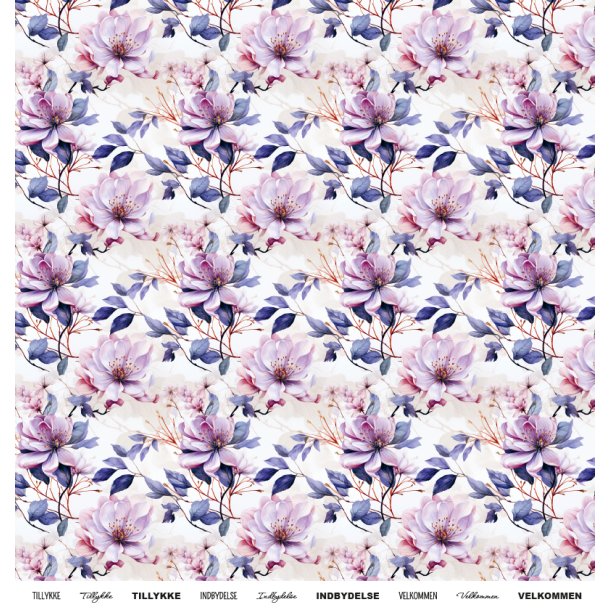 Gavlhusets Design - Papir - Forrsblomster