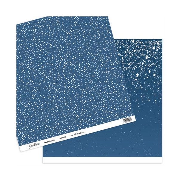 Gavlhusets Design - Papir - Sne Bl