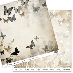 Gavlhusets Design - Papir -  grunge sommerfugl