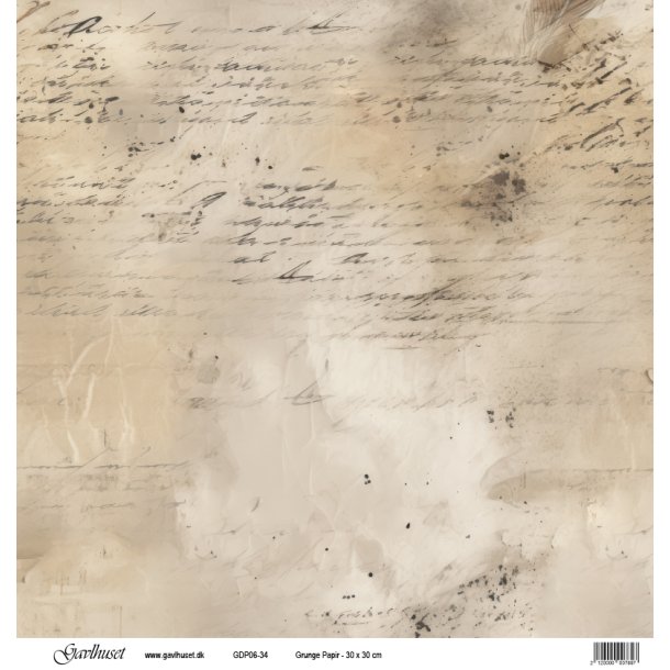 Gavlhusets Design - Papir - grunge papir