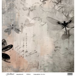 Gavlhusets Design - Papir - grunge guldsmed