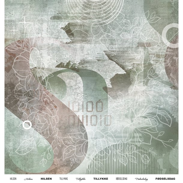 Gavlhusets Design - Papir - graunge grafik