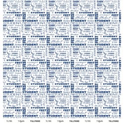 Gavlhusets Design - Papir - Student - Vinrd og Safirbl