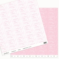 Gavlhusets Design - Papir - Barnedb - Pastel Rose