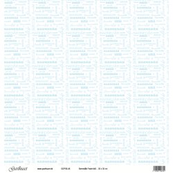 Gavlhusets Design - Papir - Barnedb - Pastel Bl