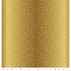 Gavlhusets Design - Papir - Bryllup - Guld