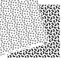 Gavlhusets Design - Papir - Gamer-symboler