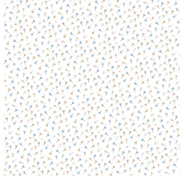 Gavlhusets Design - Papir - Bamse / Rangle - Dreng