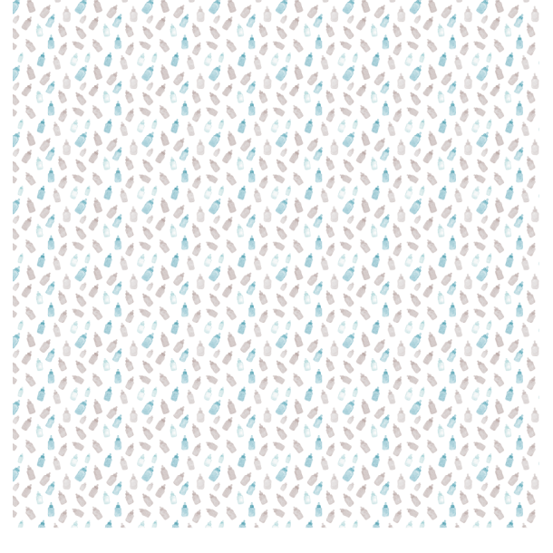 Gavlhusets Design - Papir - Babysko / Sutteflasker - Dreng