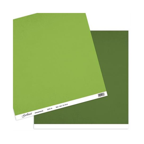 Gavlhusets Design - Papir - Basic  Grn