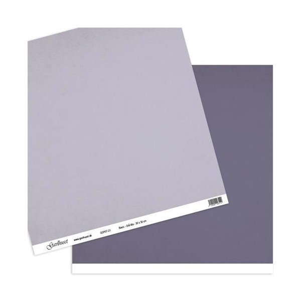 Gavlhusets Design - Papir - Basic - Gr lilla
