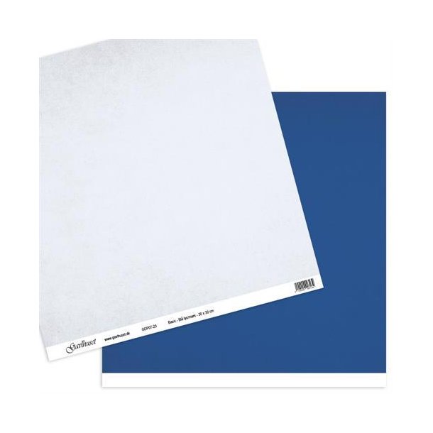 Gavlhusets Design - Papir - Basic - Bl lys - mrk