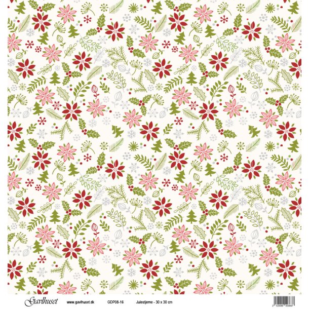 Gavlhusets Design - Papir - Julestjerne