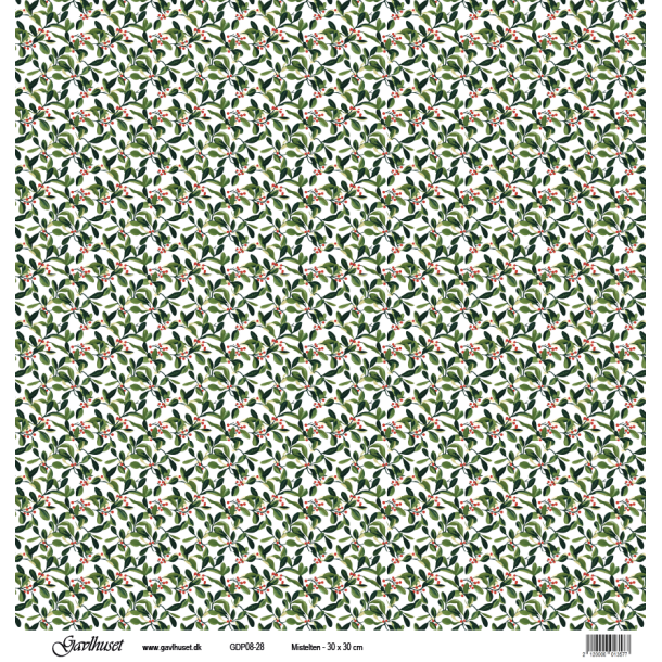 Gavlhusets Design - Papir - Mistelten