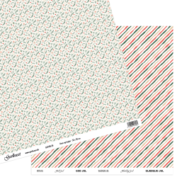 Gavlhusets Design - Papir - Gran og kugler