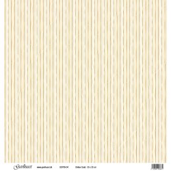 Gavlhusets Design - Papir - Striber guld