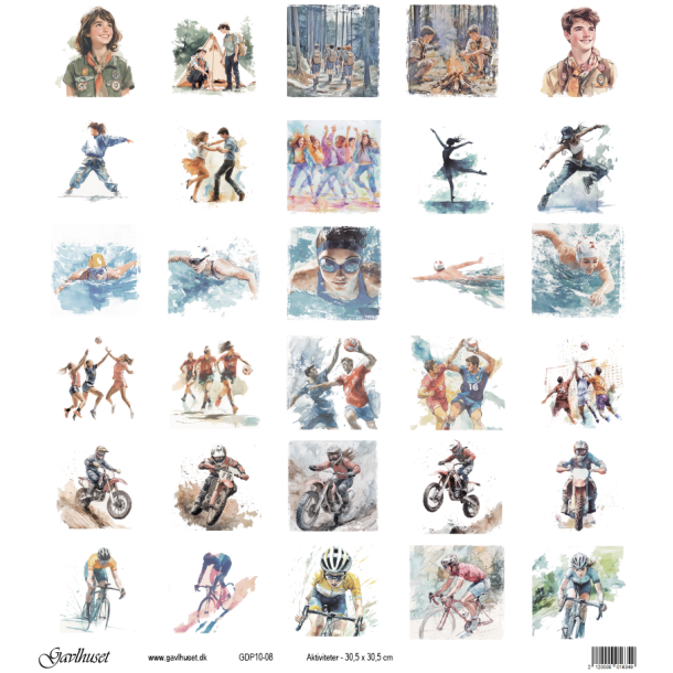 Gavlhusets Design - Papir - Aktiviteter