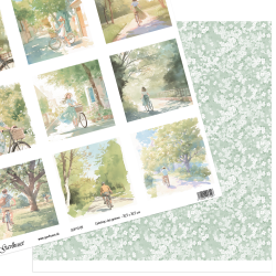 Gavlhusets Design - Papir - Cykling i det grnne