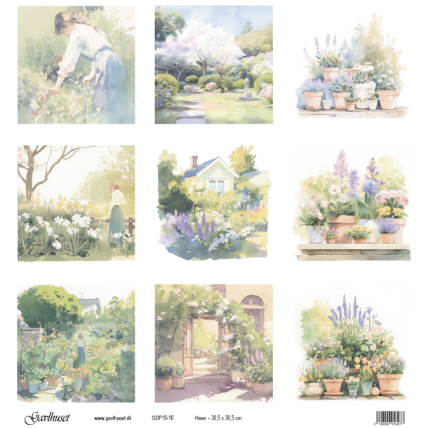 Gavlhusets Design - Papir - Have