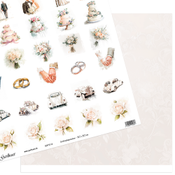 Gavlhusets Design - Papir - Sm bryllupsmotiver