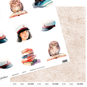 Gavlhusets Design - Papir - 9 Studentmotiver - Rd