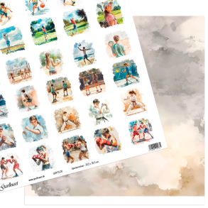 Gavlhusets Design - Papir - Sportsmotiver