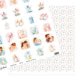 Gavlhusets Design - Papir - Babymotiver