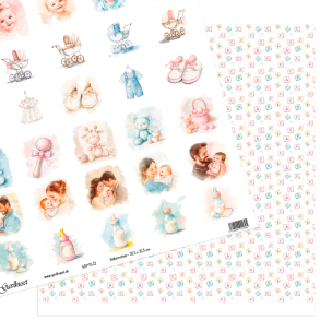 Gavlhusets Design - Papir - Babymotiver