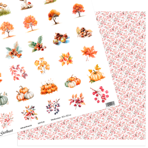 Gavlhusets Design - Papir - Efter�rsmotiver