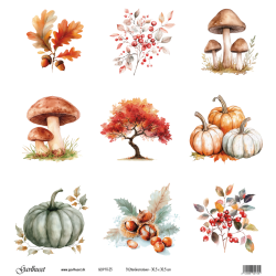 Gavlhusets Design - Papir - 9 Efterrsmotiver