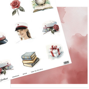 Gavlhusets Design - Papir - Student - R�d