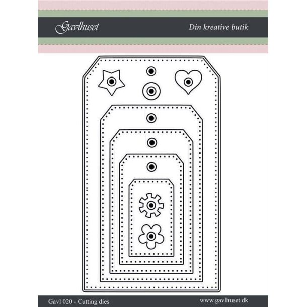 Gavlhusets Design - Die - Tags