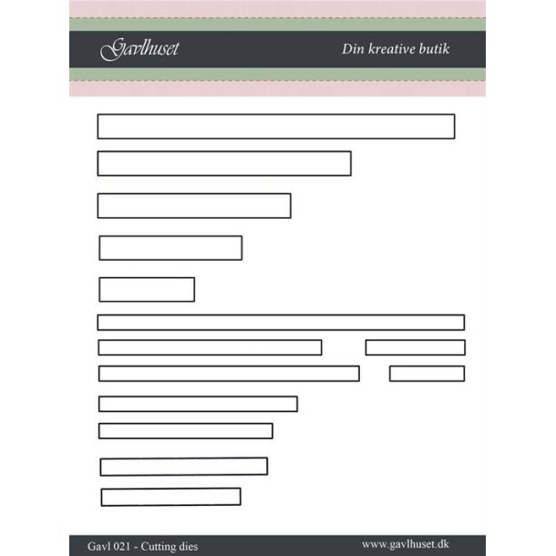 Gavlhusets Design - Die - Tekstfelter