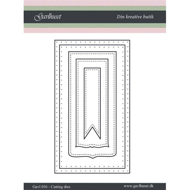 Gavlhusets Design - Die - Mini Slimcard