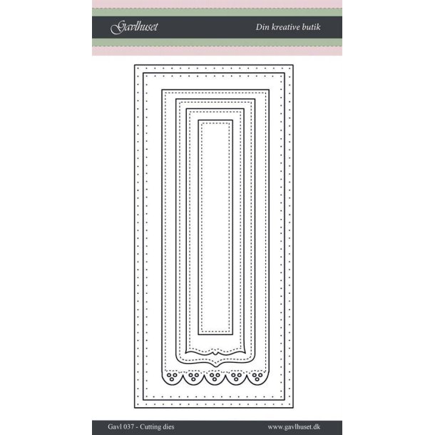 Gavlhusets Design - Die - Slimcard