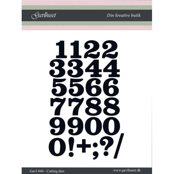 Gavlhusets Design - Die - Tal &amp; Tegn