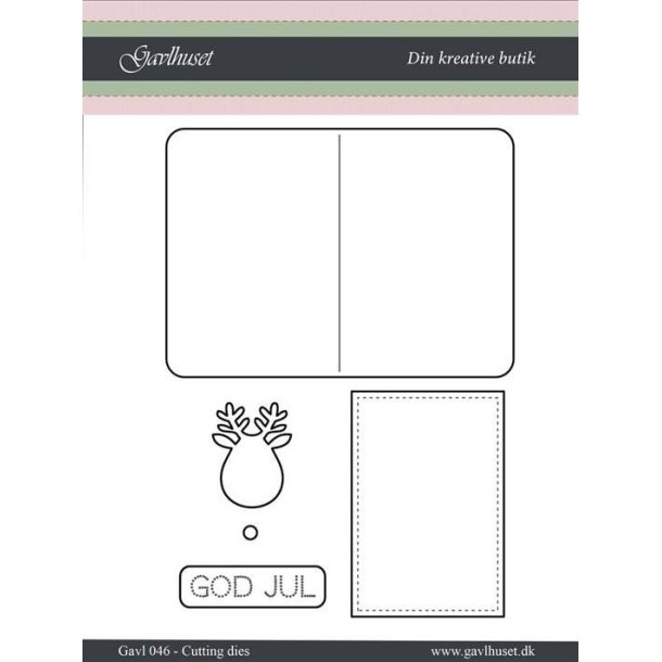 Gavlhusets Design - Die - Gavemrke - Firkant