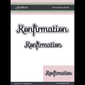 Gavlhusets Design - Die - Konfirmation