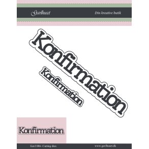 Gavlhusets Design - Die - Konfirmation 2