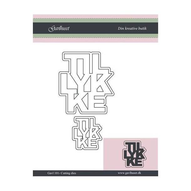 Gavlhusets Design - Die - Tillykke