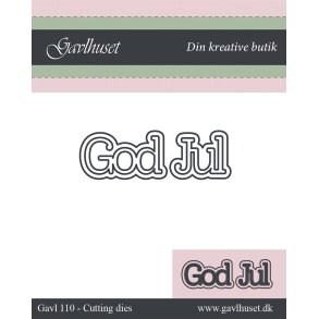 Gavlhusets Design - Die - God Jul