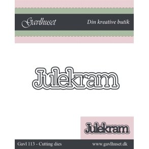 Gavlhusets Design - Die - Julekram