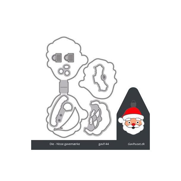 Gavlhusets Design - Die - Nisse Gavemrke