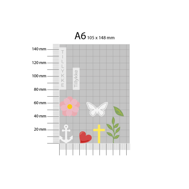 Gavlhusets Design - Die - Basisrammer med tilbehr
