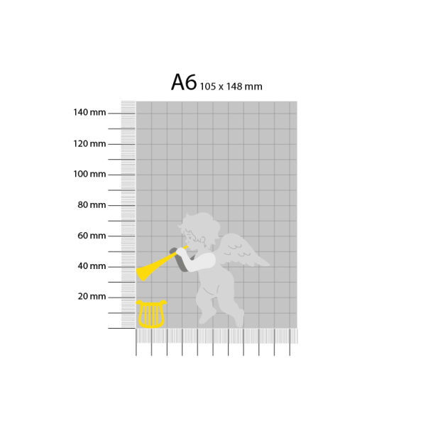 Gavlhusets Design - Die - Engel med instrument