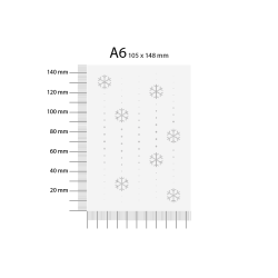 Gavlhusets Design - Die - Snefnug baggrund