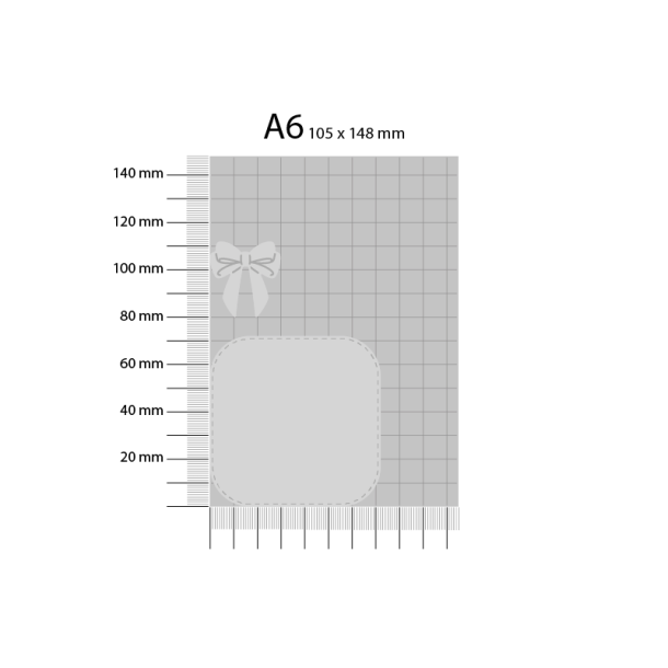 Gavlhusets Design - Die - Firkantet tag