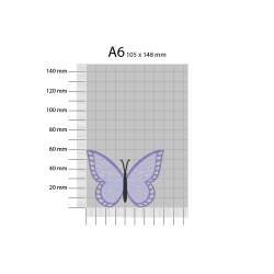 Gavlhusets Design - Die - Sommerfugl